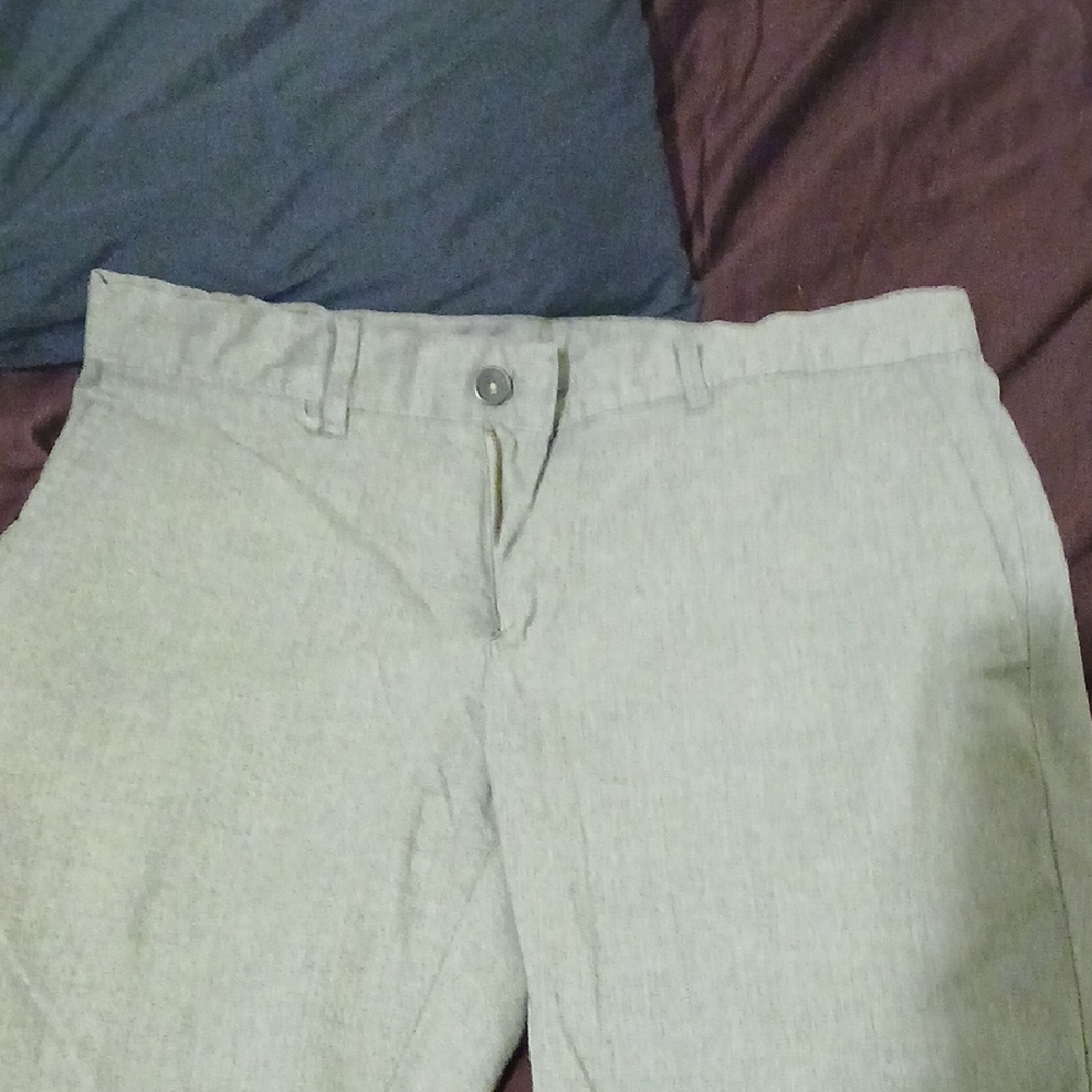 Zara Men's Light Gray Chinos